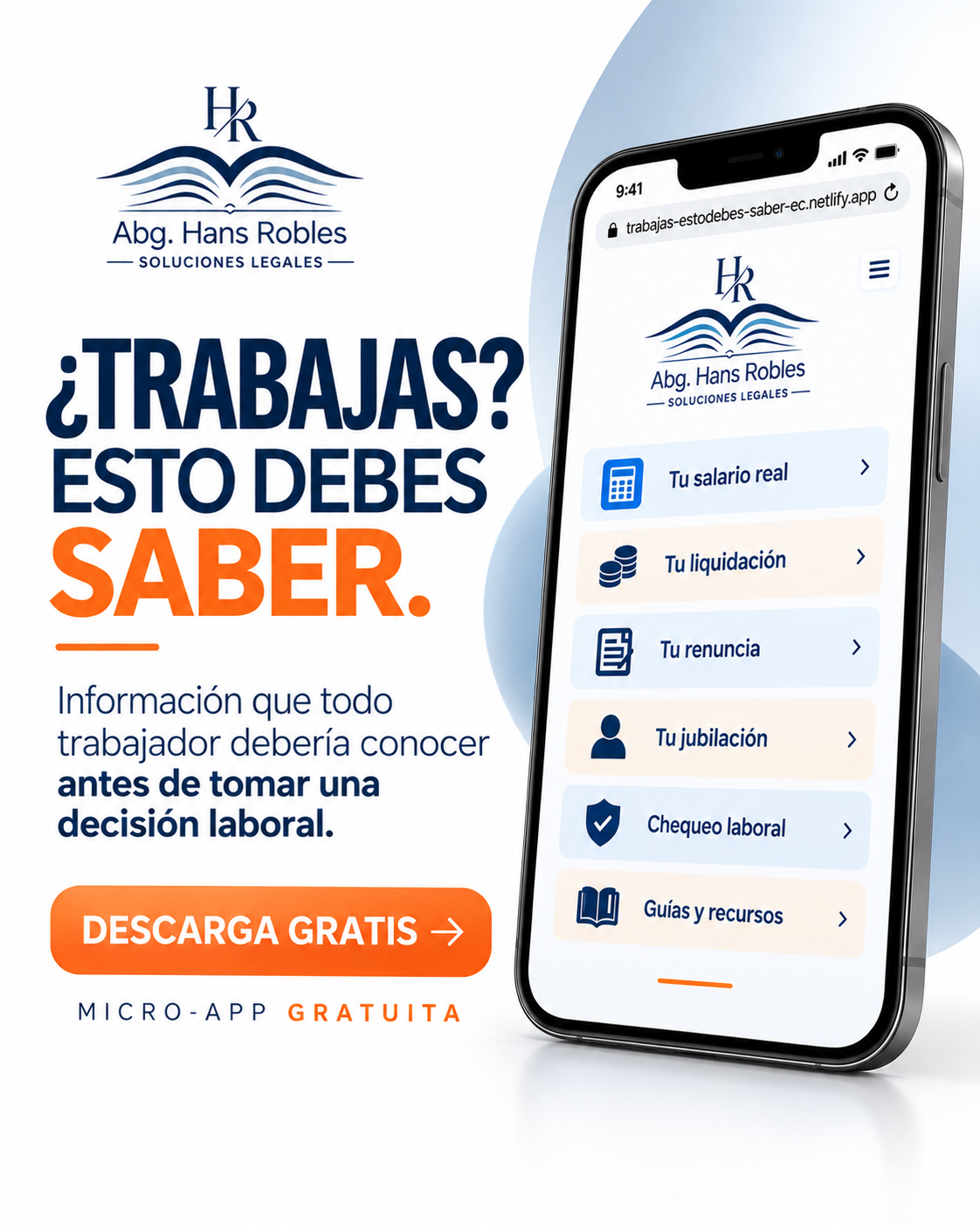 ¿TRABAJAS?... ESTO DEBES SABER